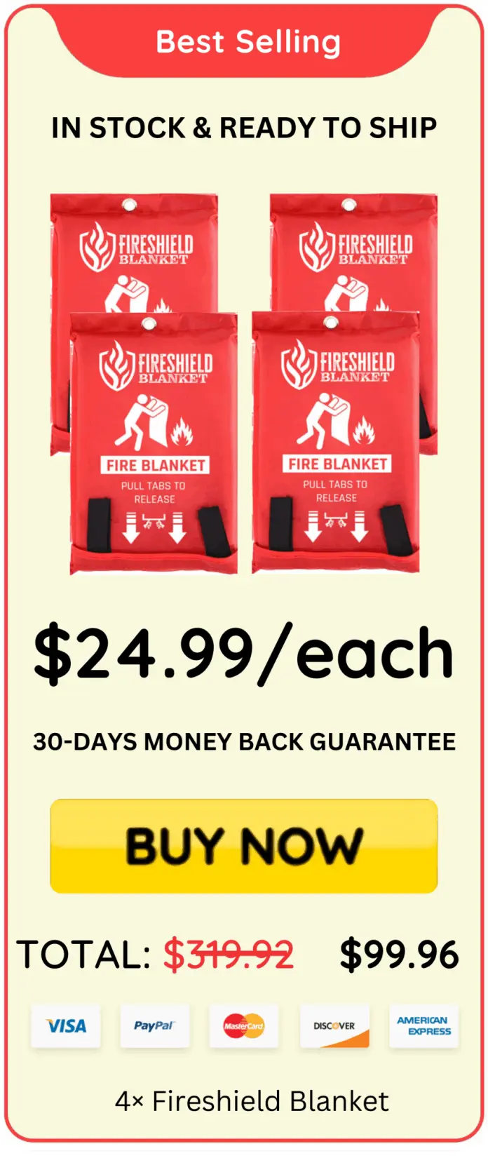 FireShield Blanket package price 