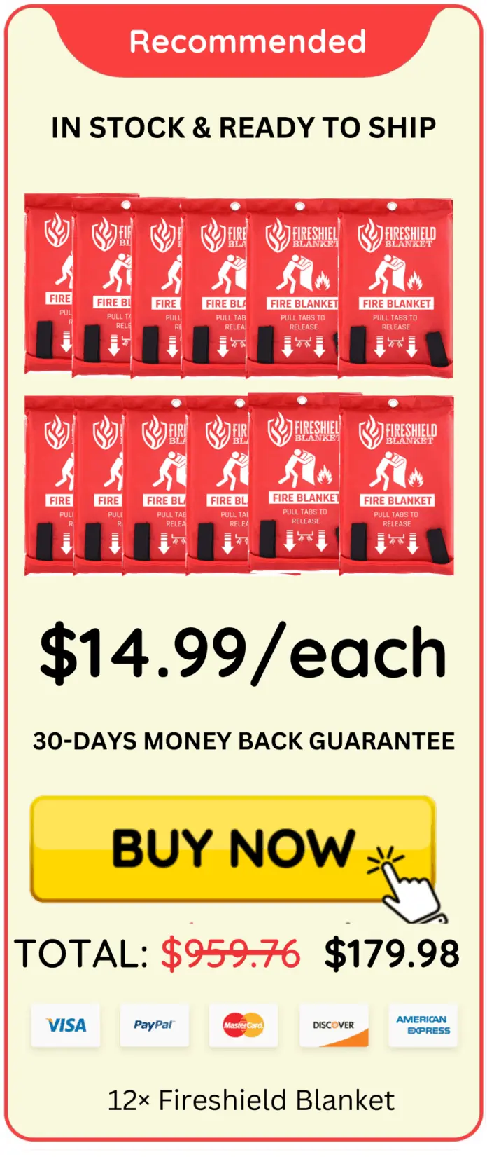 FireShield Blanket package price 
